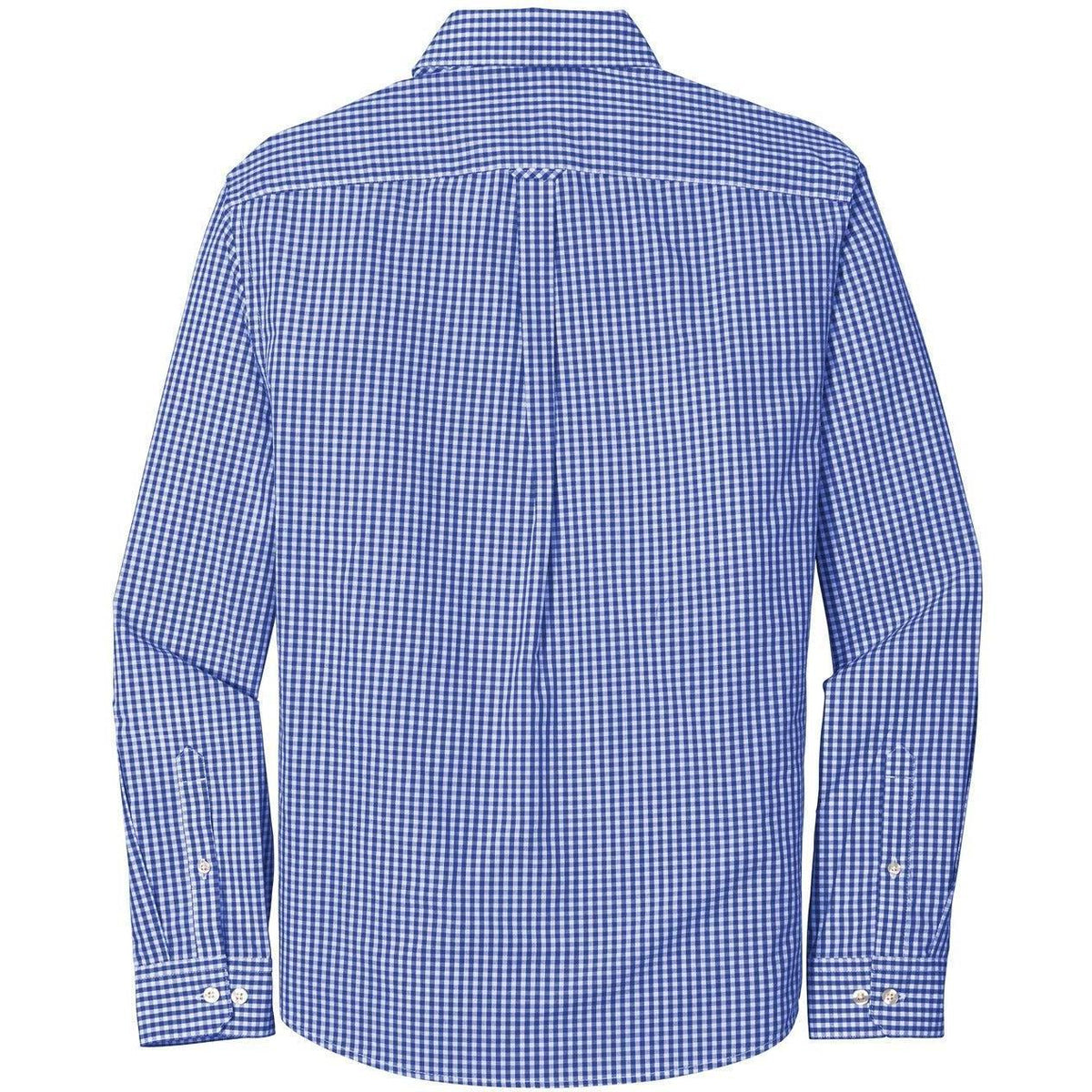 no-logo Port Authority Broadcloth Gingham Easy Care Shirt-Dress Shirts-Port Authority-Thread Logic