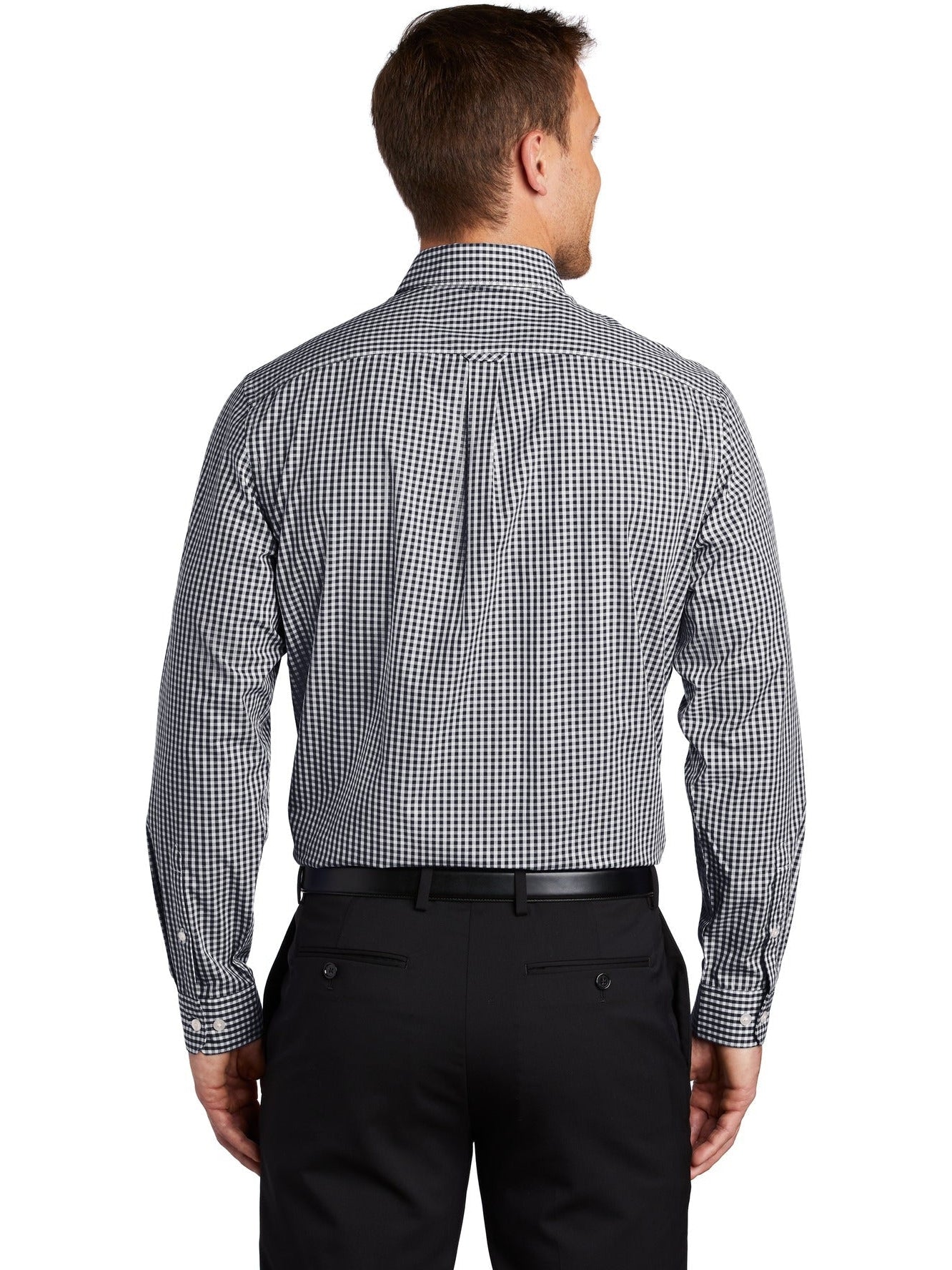 no-logo Port Authority Broadcloth Gingham Easy Care Shirt-Regular-Port Authority-Thread Logic