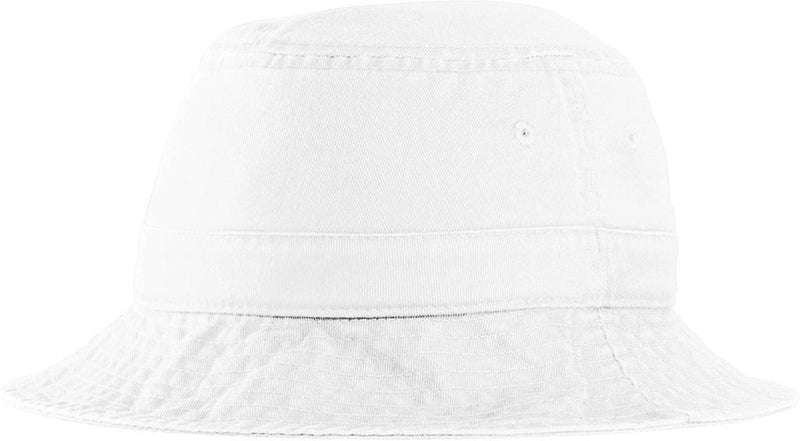 no-logo Port Authority Bucket Hat-Regular-Port Authority-White-S/M-Thread Logic 