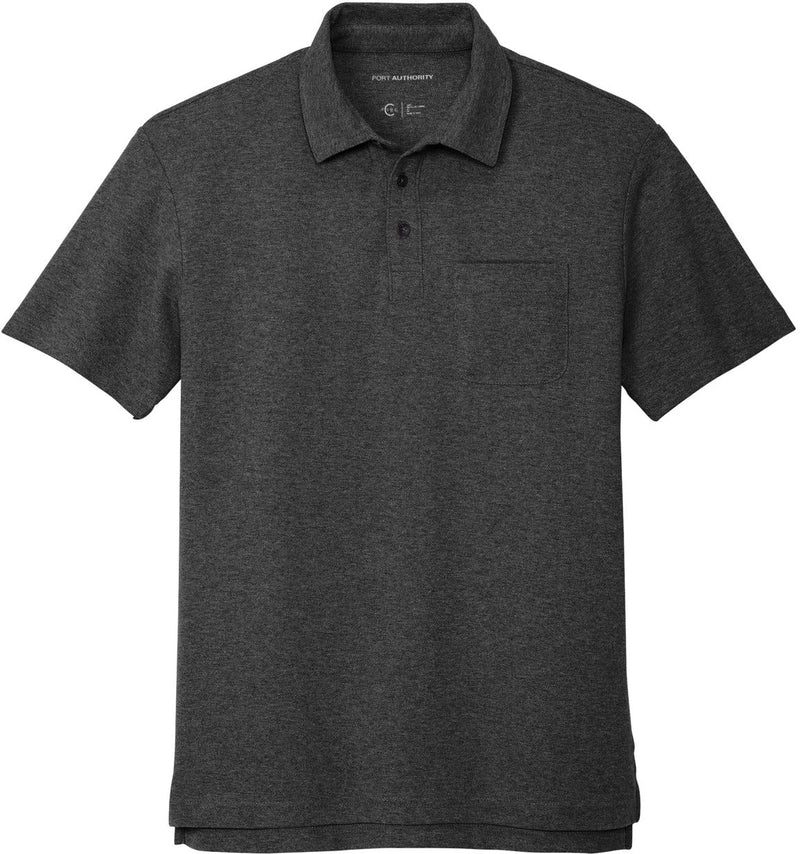 Port Authority C-Free Cotton Blend Pique Pocket Polo