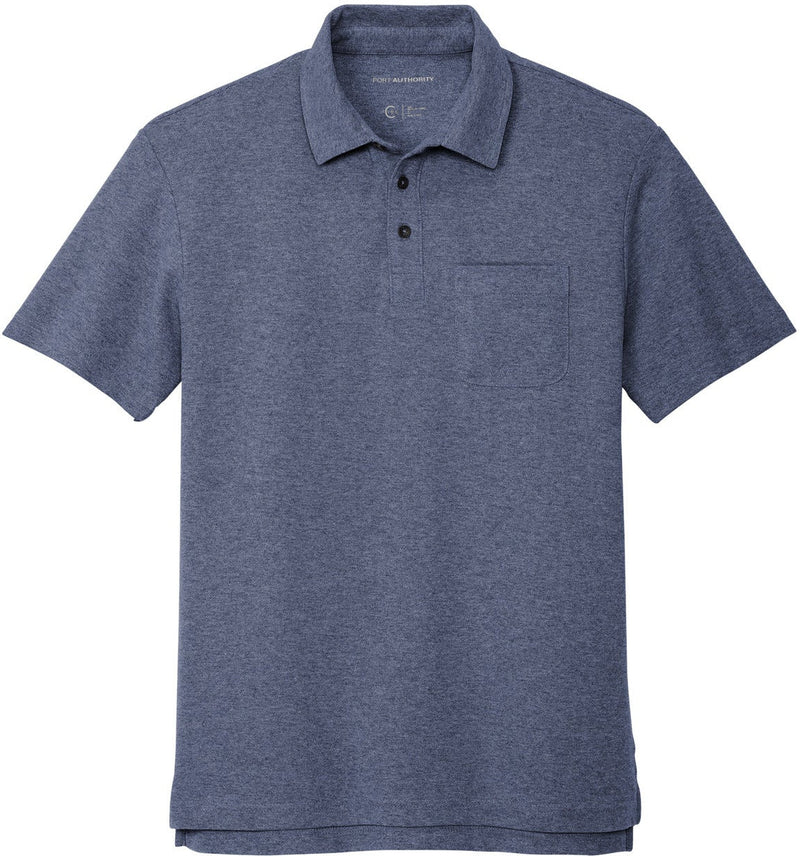 Port Authority C-Free Cotton Blend Pique Pocket Polo