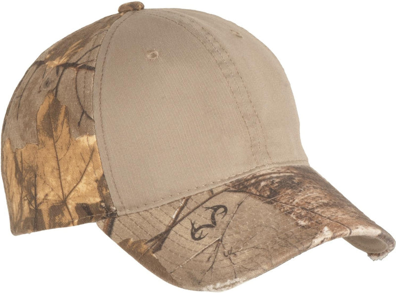 no-logo Port Authority Camo Cap with Contrast Front-Regular-Port Authority-Thread Logic 