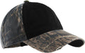 no-logo Port Authority Camo Cap with Contrast Front-Regular-Port Authority-Mossy Oak New Break-Up/Black-OSFA-Thread Logic 