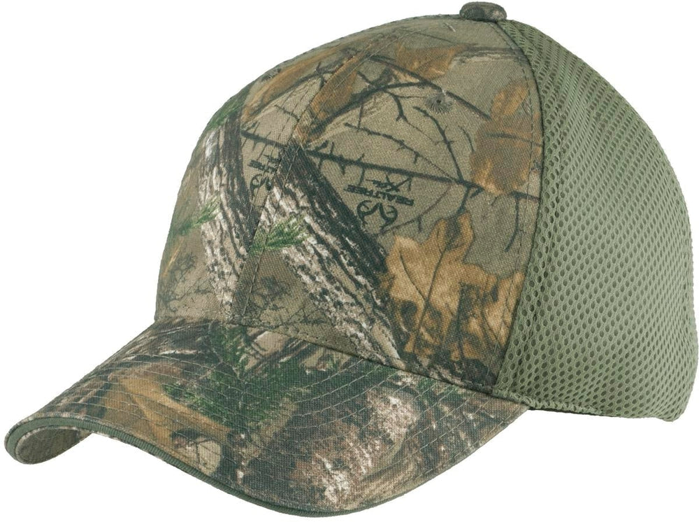 no-logo Port Authority Camouflage Cap With Air Mesh Back-Regular-Port Authority-Realtree Xtra/Green Mesh-OSFA-Thread Logic 