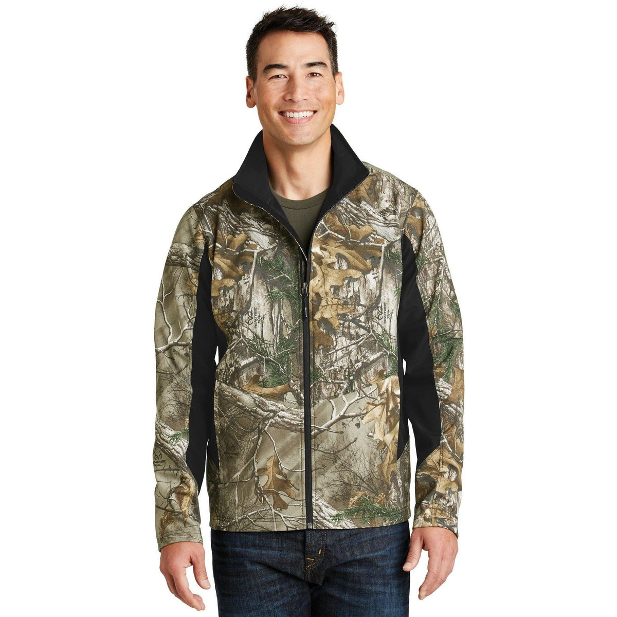 no-logo Port Authority Camouflage Colorblock Soft Shell-Active-Port Authority-Thread Logic