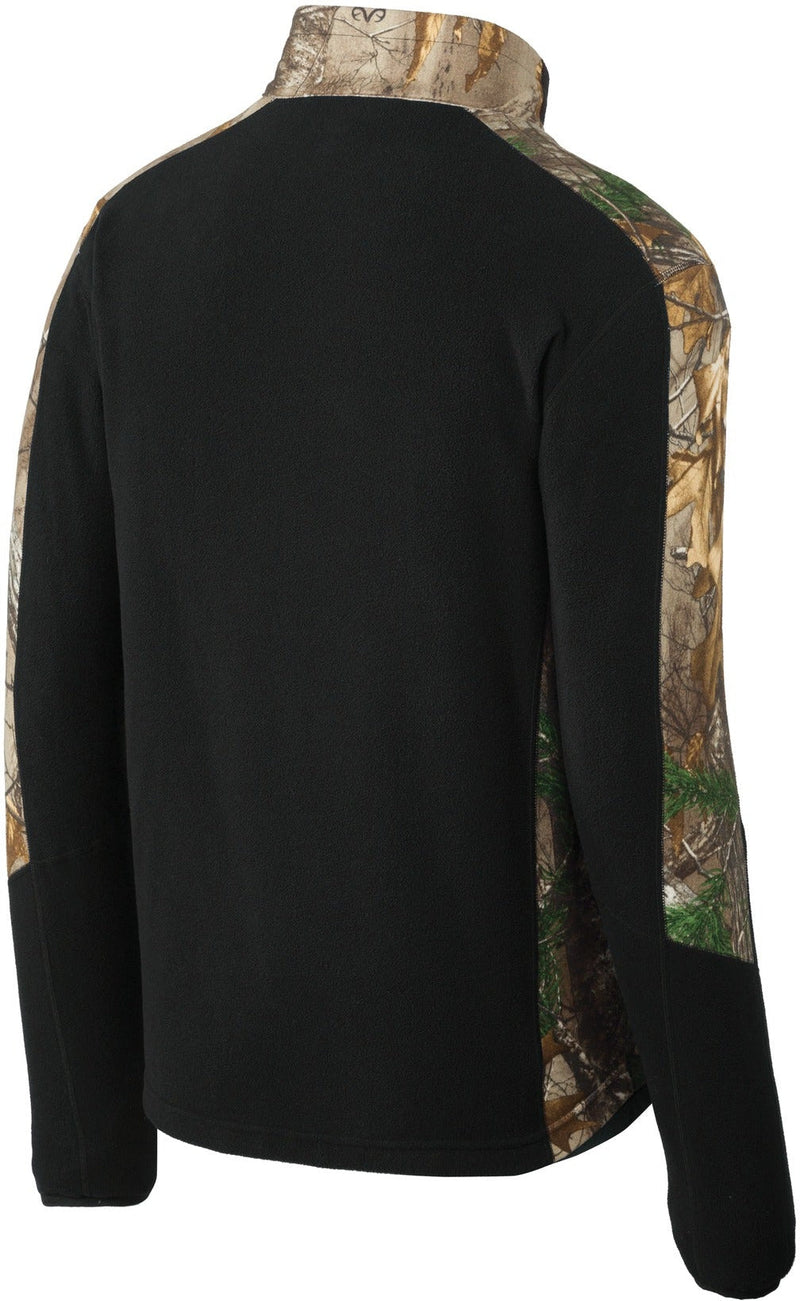 no-logo Port Authority Camouflage Microfleece Full-Zip Jacket-Regular-Port Authority-Thread Logic