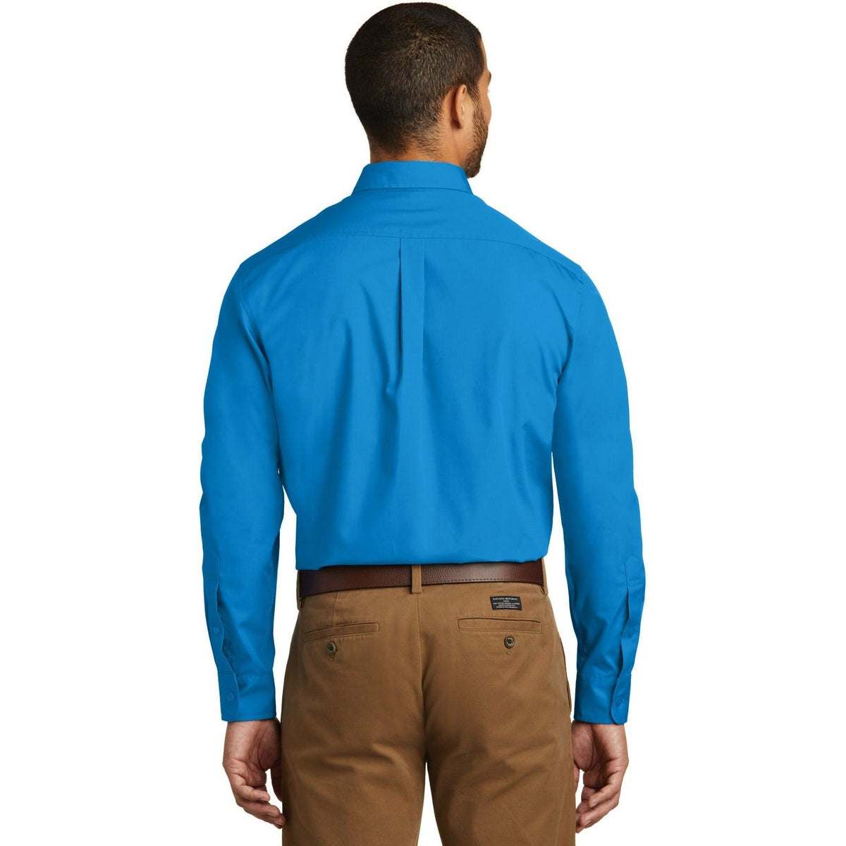 no-logo Port Authority Carefree Poplin Shirt-Dress Shirts-Port Authority-Thread Logic