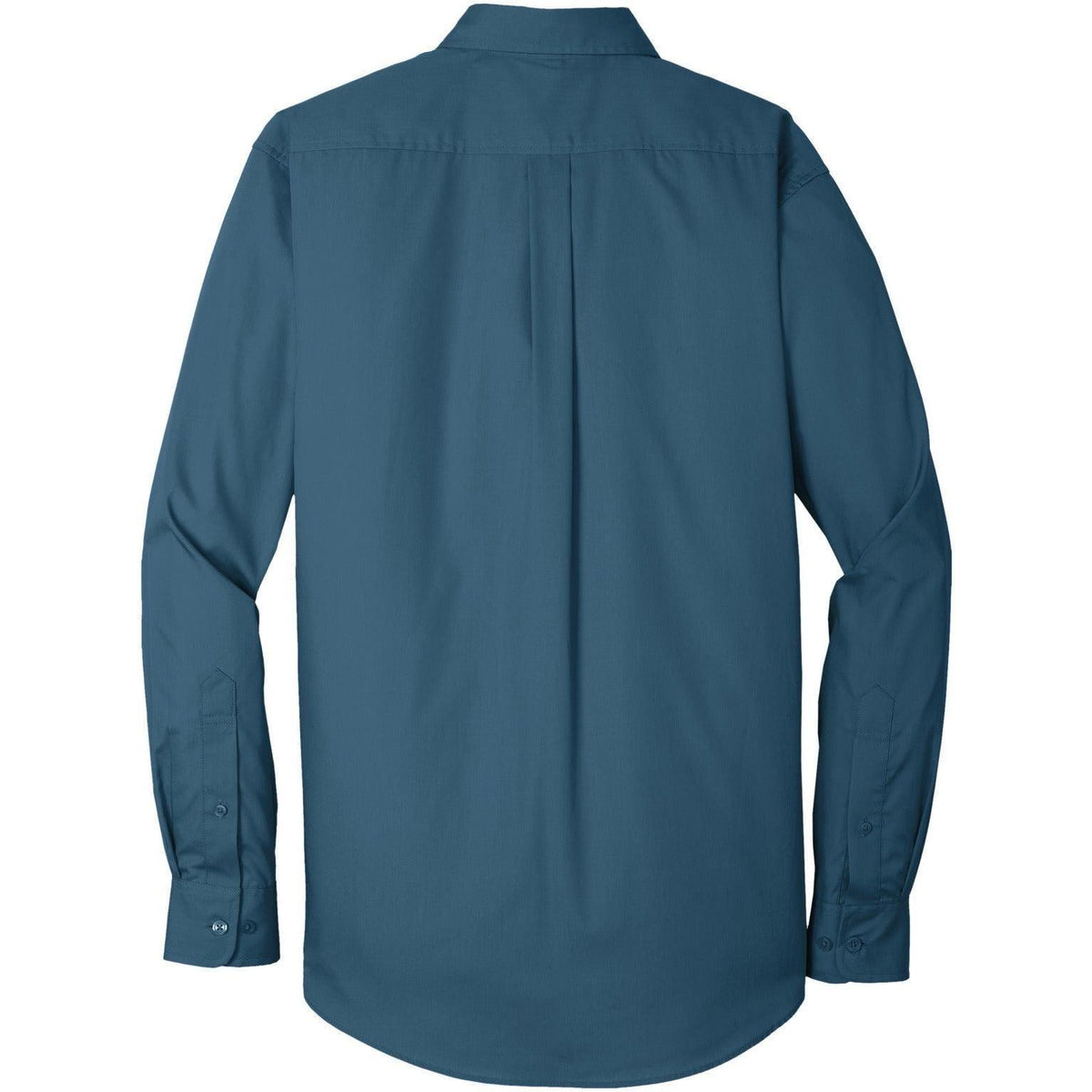 no-logo Port Authority Carefree Poplin Shirt-Dress Shirts-Port Authority-Thread Logic