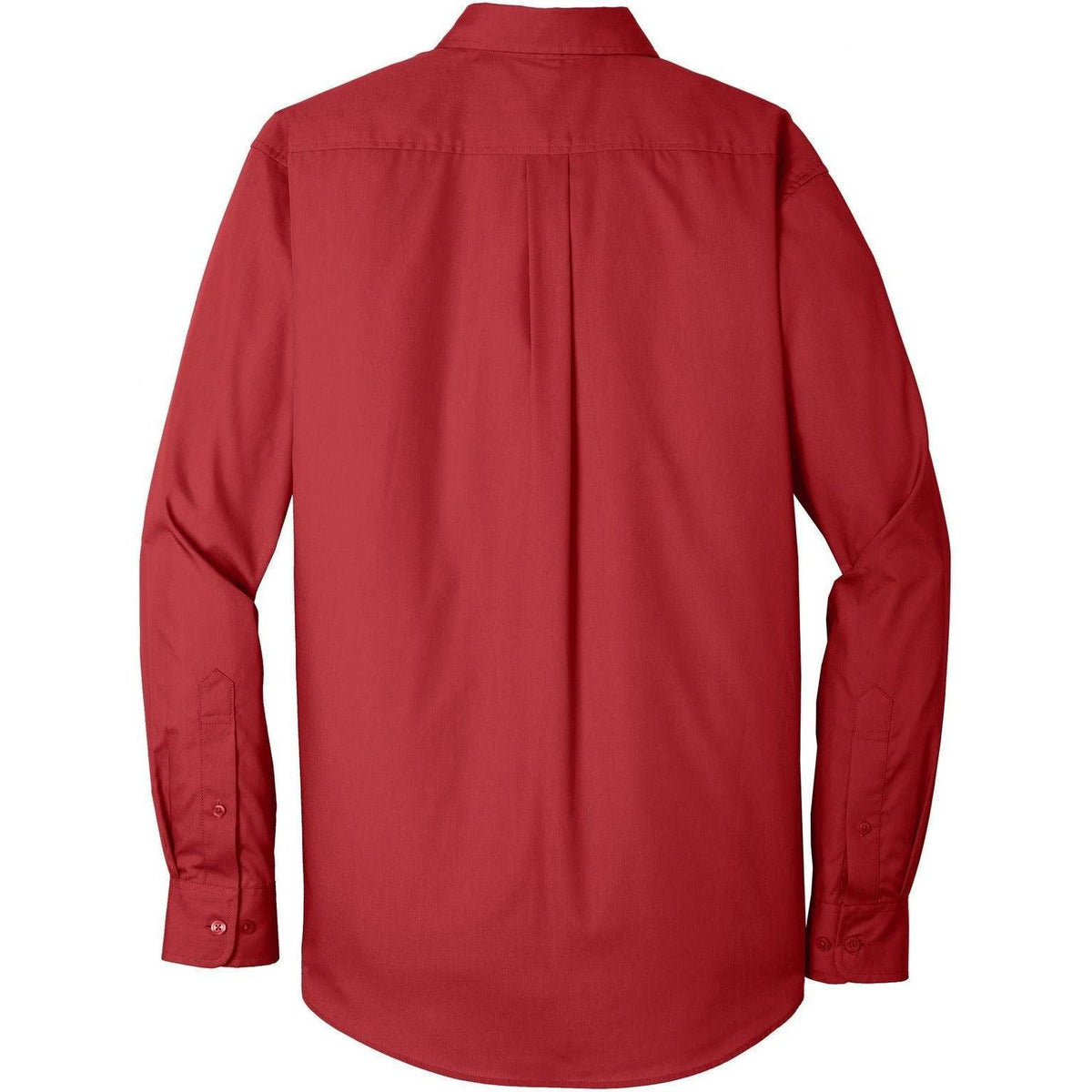 no-logo Port Authority Carefree Poplin Shirt-Dress Shirts-Port Authority-Thread Logic