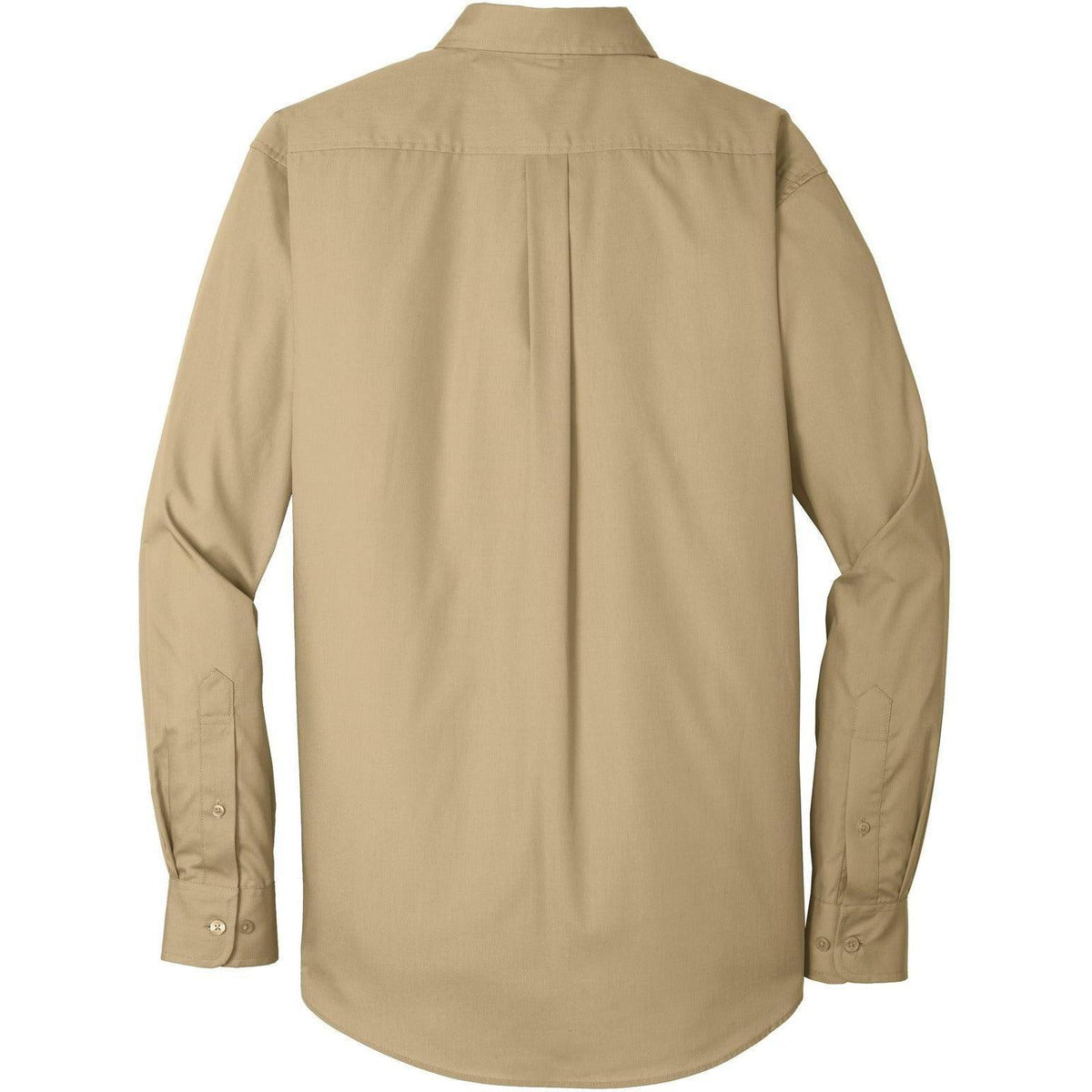 no-logo Port Authority Carefree Poplin Shirt-Dress Shirts-Port Authority-Thread Logic