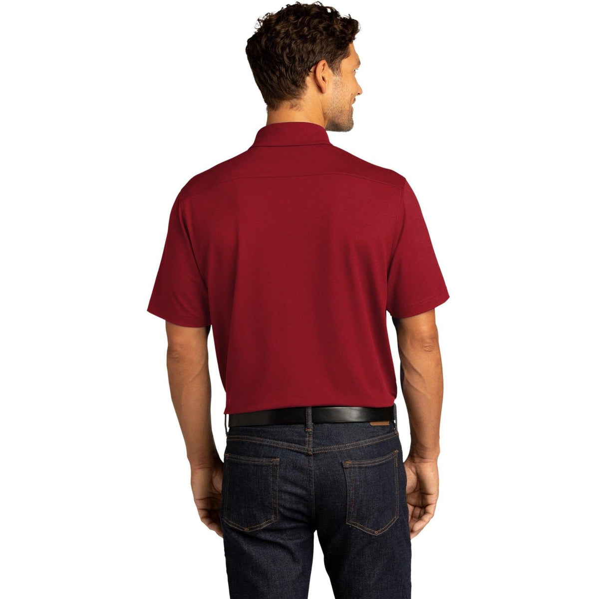 no-logo Port Authority City Stretch Polo-Regular-Port Authority-Thread Logic