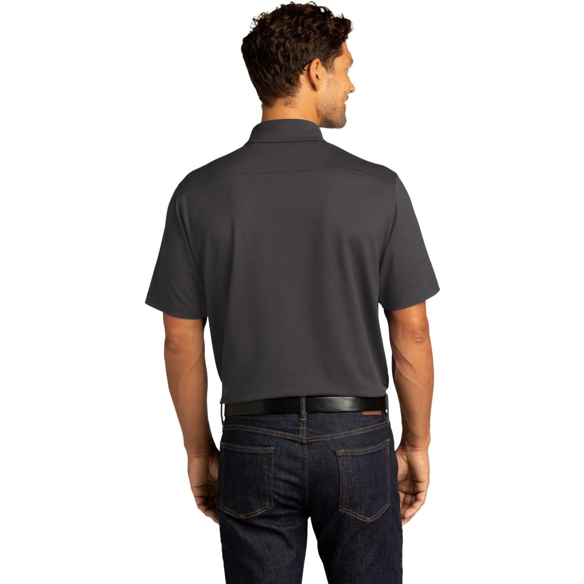 no-logo Port Authority City Stretch Polo-Regular-Port Authority-Thread Logic