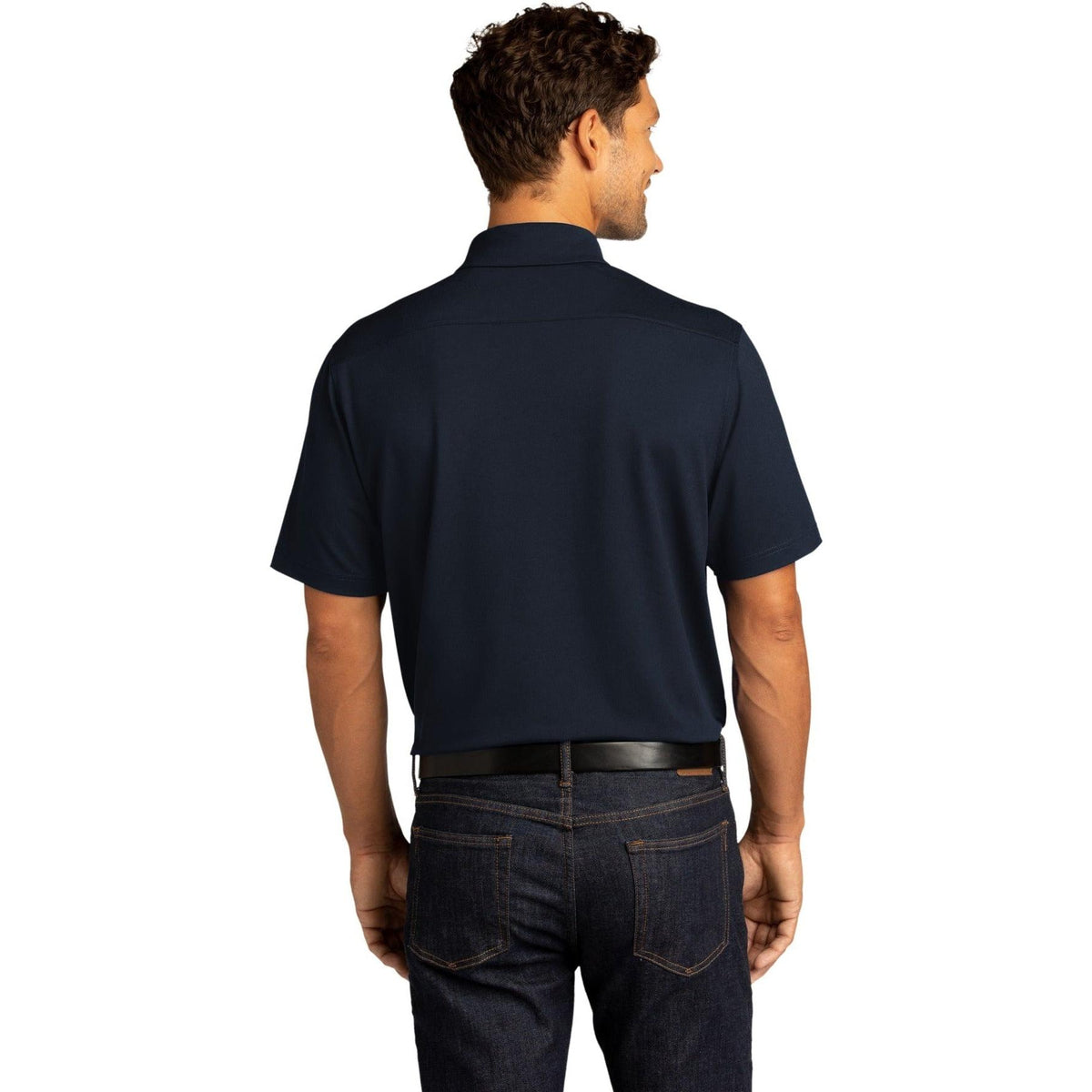 no-logo Port Authority City Stretch Polo-Regular-Port Authority-Thread Logic
