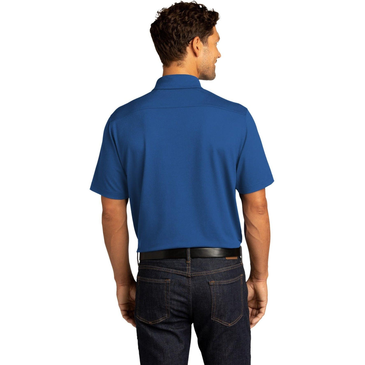no-logo Port Authority City Stretch Polo-Regular-Port Authority-Thread Logic