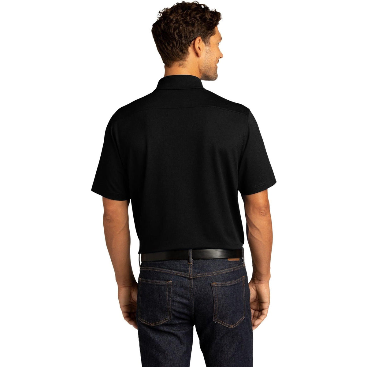 no-logo Port Authority City Stretch Polo-Regular-Port Authority-Thread Logic