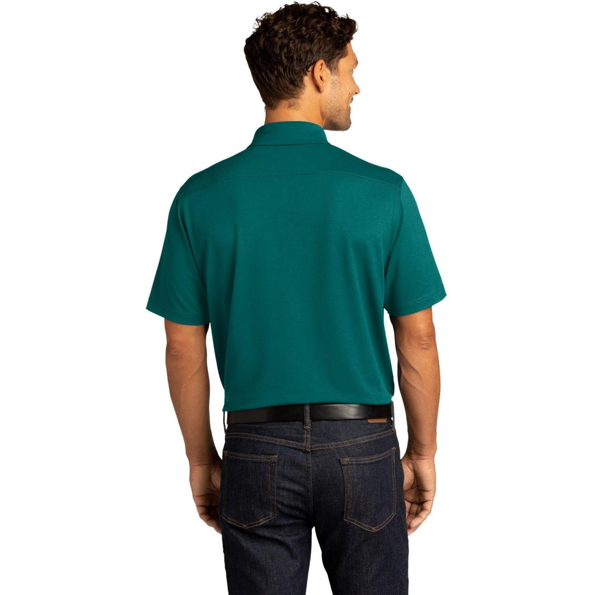 no-logo Port Authority City Stretch Polo-Regular-Port Authority-Thread Logic