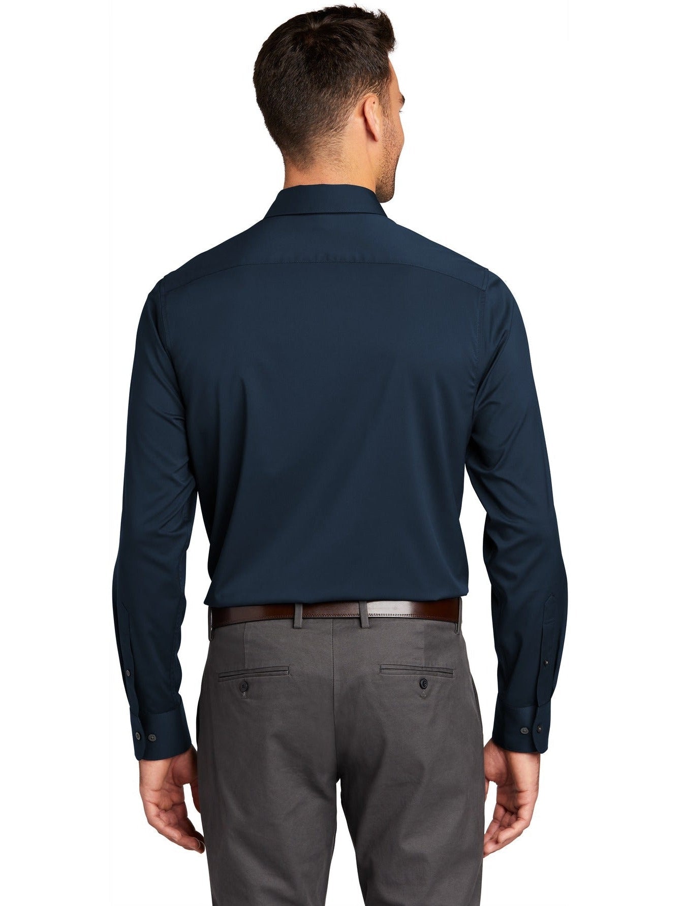 no-logo Port Authority City Stretch Shirt-Regular-Port Authority-Thread Logic