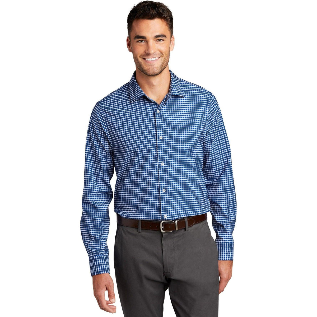 no-logo Port Authority City Stretch Shirt-Dress Shirts-Port Authority-Thread Logic