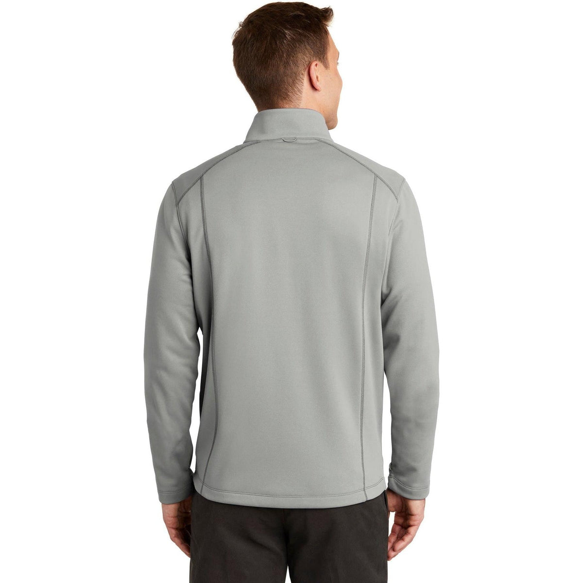 no-logo Port Authority Collective Smooth Fleece Jacket-Regular-Port Authority-Thread Logic
