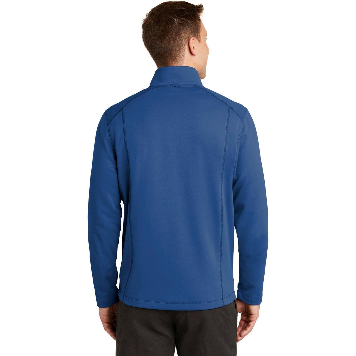 no-logo Port Authority Collective Smooth Fleece Jacket-Regular-Port Authority-Thread Logic