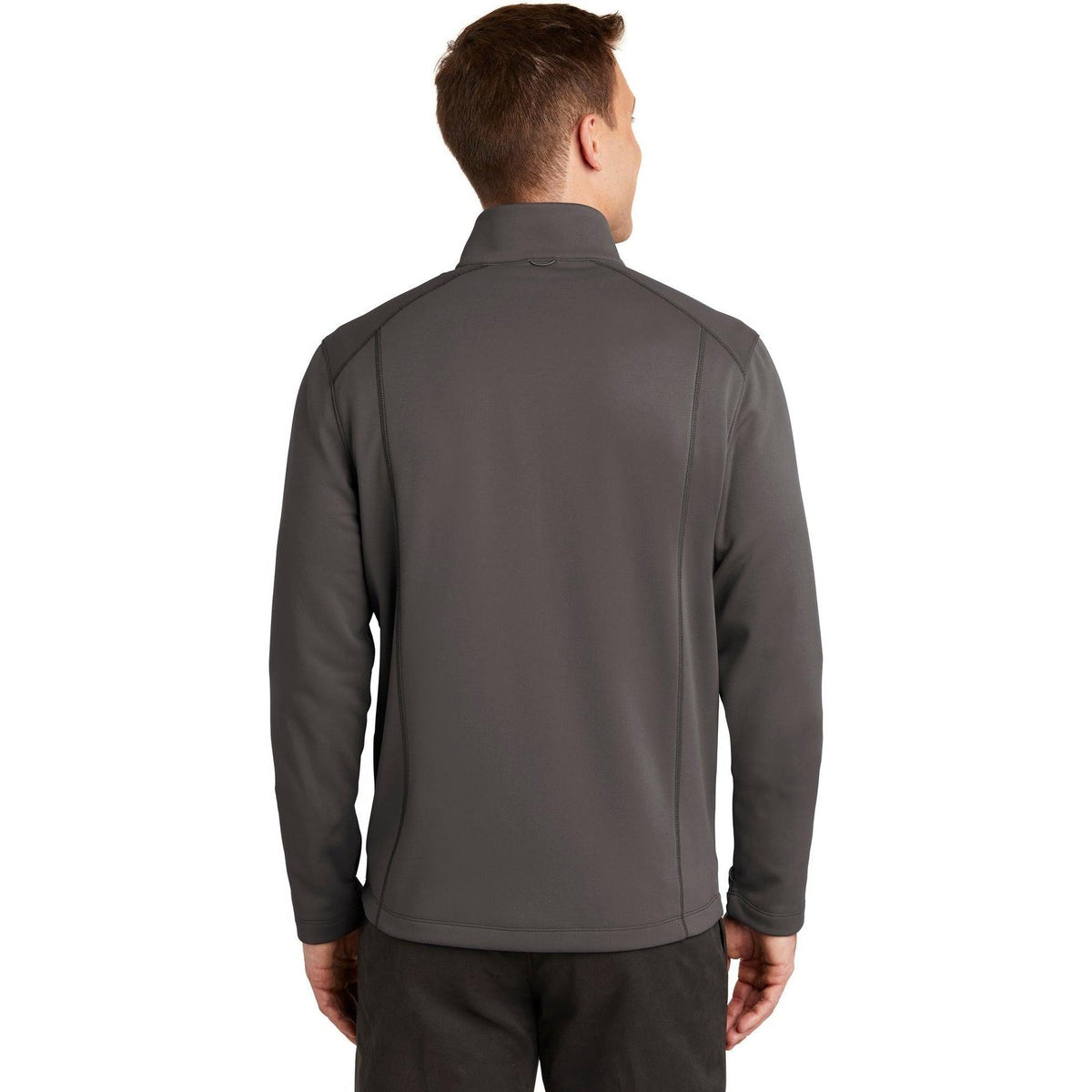 no-logo Port Authority Collective Smooth Fleece Jacket-Regular-Port Authority-Thread Logic
