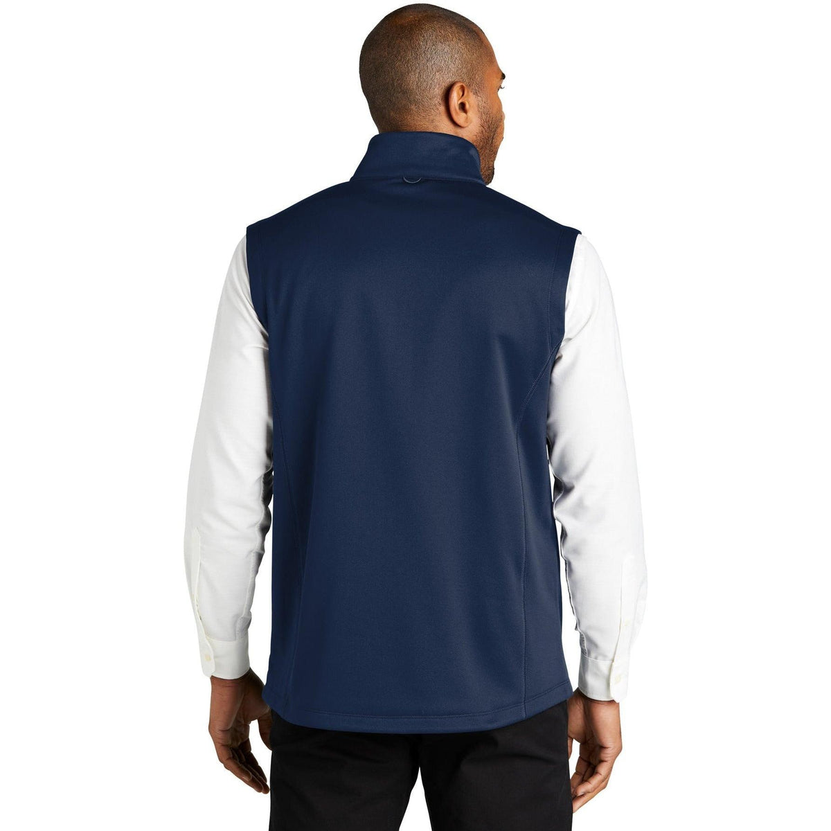 no-logo Port Authority Collective Smooth Fleece Vest-Regular-Port Authority-Thread Logic