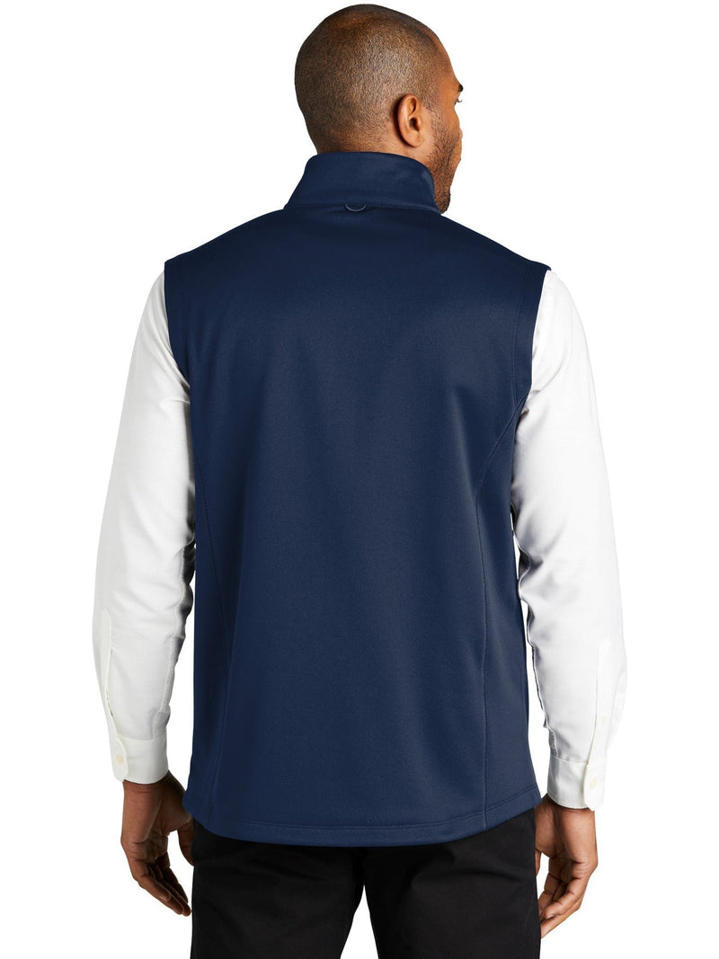 no-logo Port Authority Collective Smooth Fleece Vest-Regular-Port Authority-Thread Logic