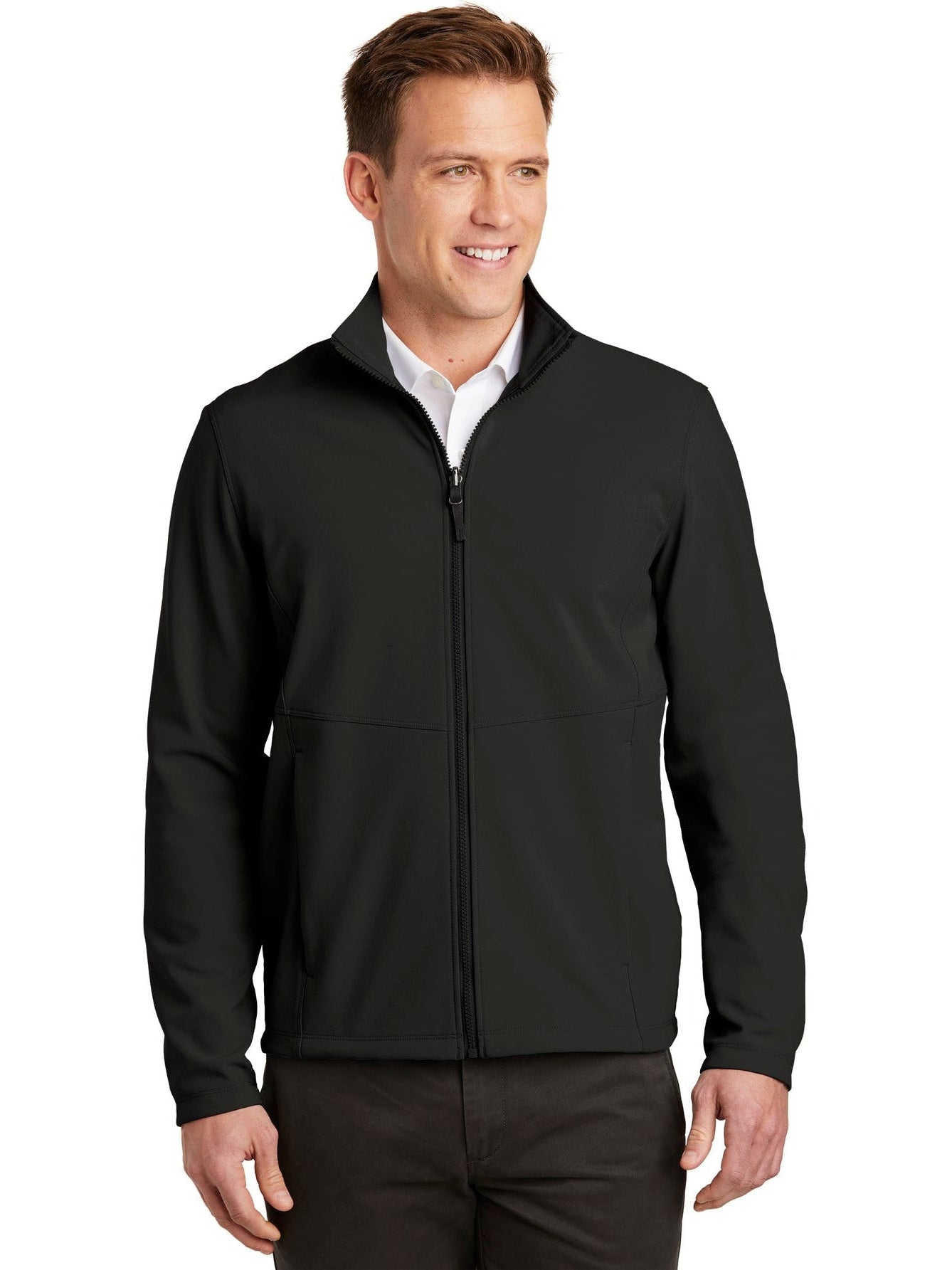 no-logo Port Authority Collective Soft Shell Jacket-Regular-Port Authority-Thread Logic
