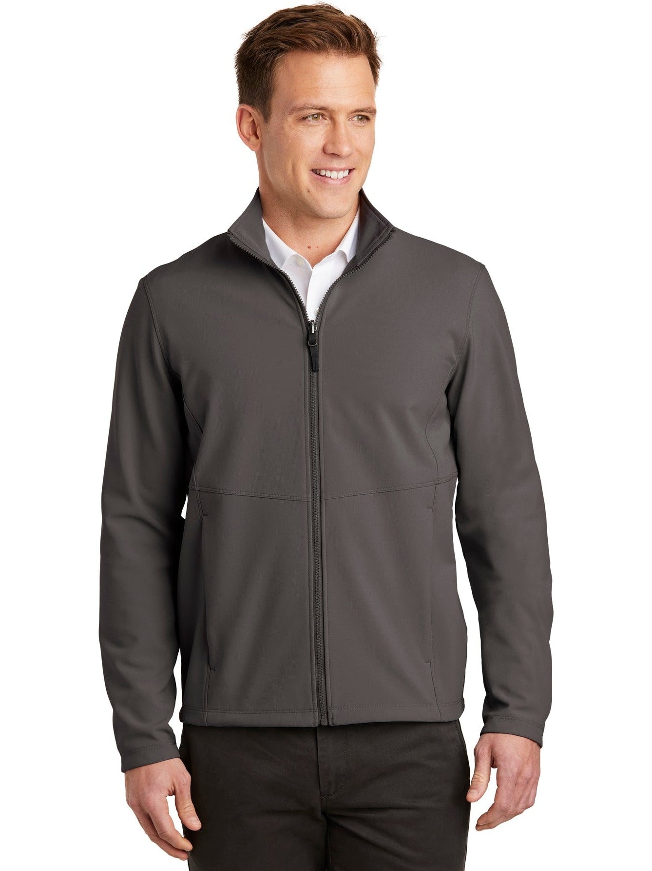 no-logo Port Authority Collective Soft Shell Jacket-Regular-Port Authority-Thread Logic