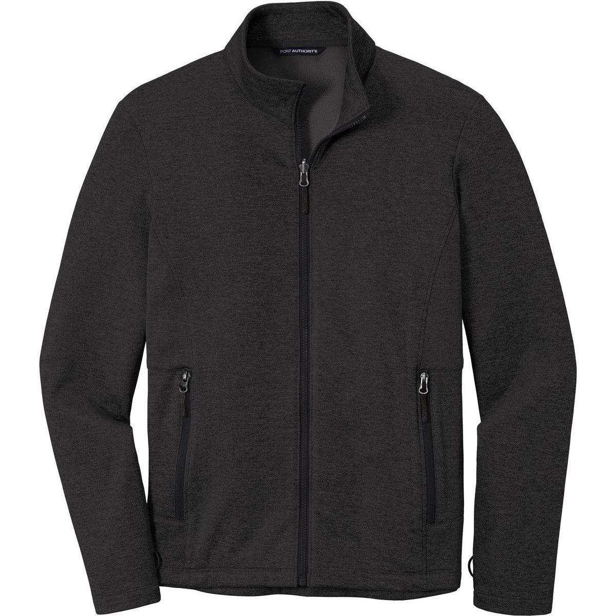 no-logo Port Authority Collective Striated Fleece Jacket