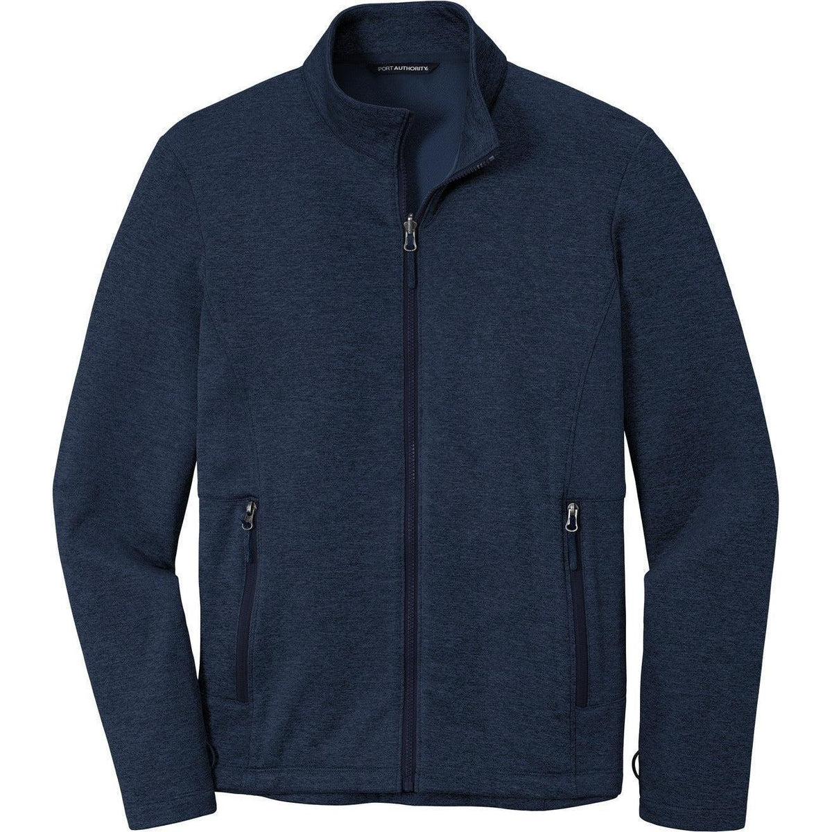 no-logo Port Authority Collective Striated Fleece Jacket