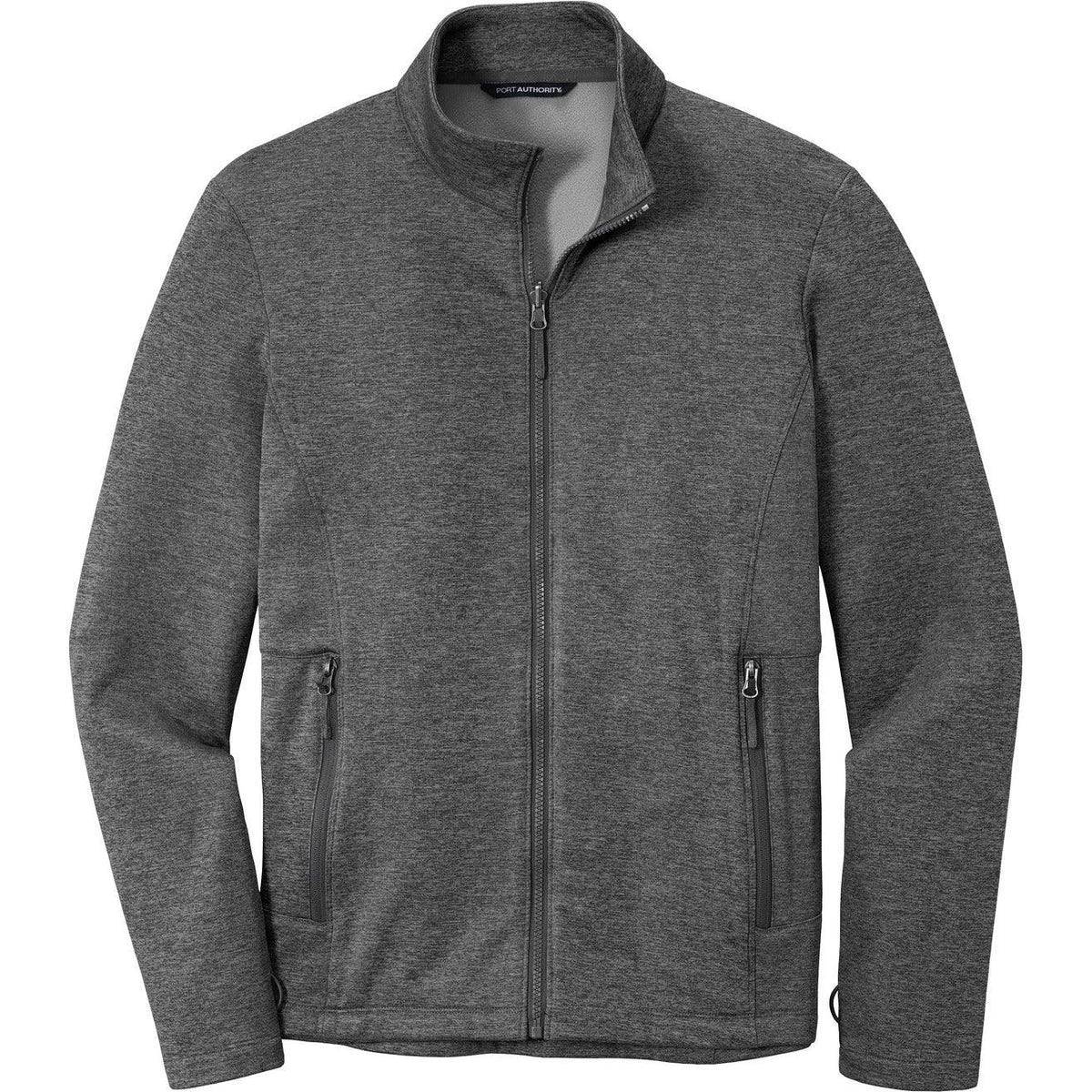 no-logo Port Authority Collective Striated Fleece Jacket