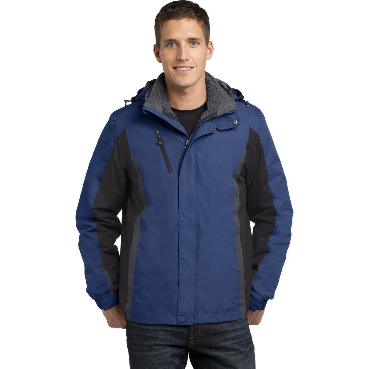 no-logo Port Authority Colorblock 3-In-1 Jacket-Regular-Port Authority-Thread Logic