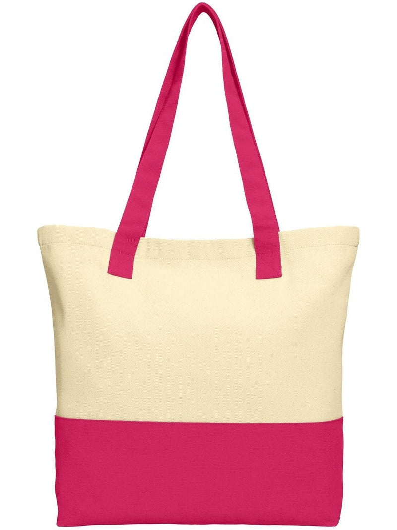 Port Authority Colorblock Cotton Tote-Regular-Port Authority-Thread Logic