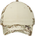 Port Authority Colorblock Digital Ripstop Camouflage Cap-Regular-Port Authority-Sand Camo/Sand-OSFA-Thread Logic 