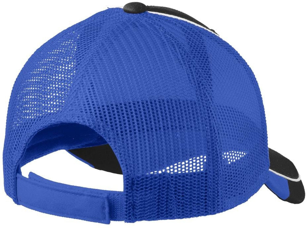 no-logo Port Authority Colorblock Mesh Back Cap-Regular-Port Authority-Thread Logic no-logo