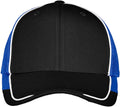 Port Authority Colorblock Mesh Back Cap-Regular-Port Authority-Black/White/True Royal-OSFA-Thread Logic no-logo