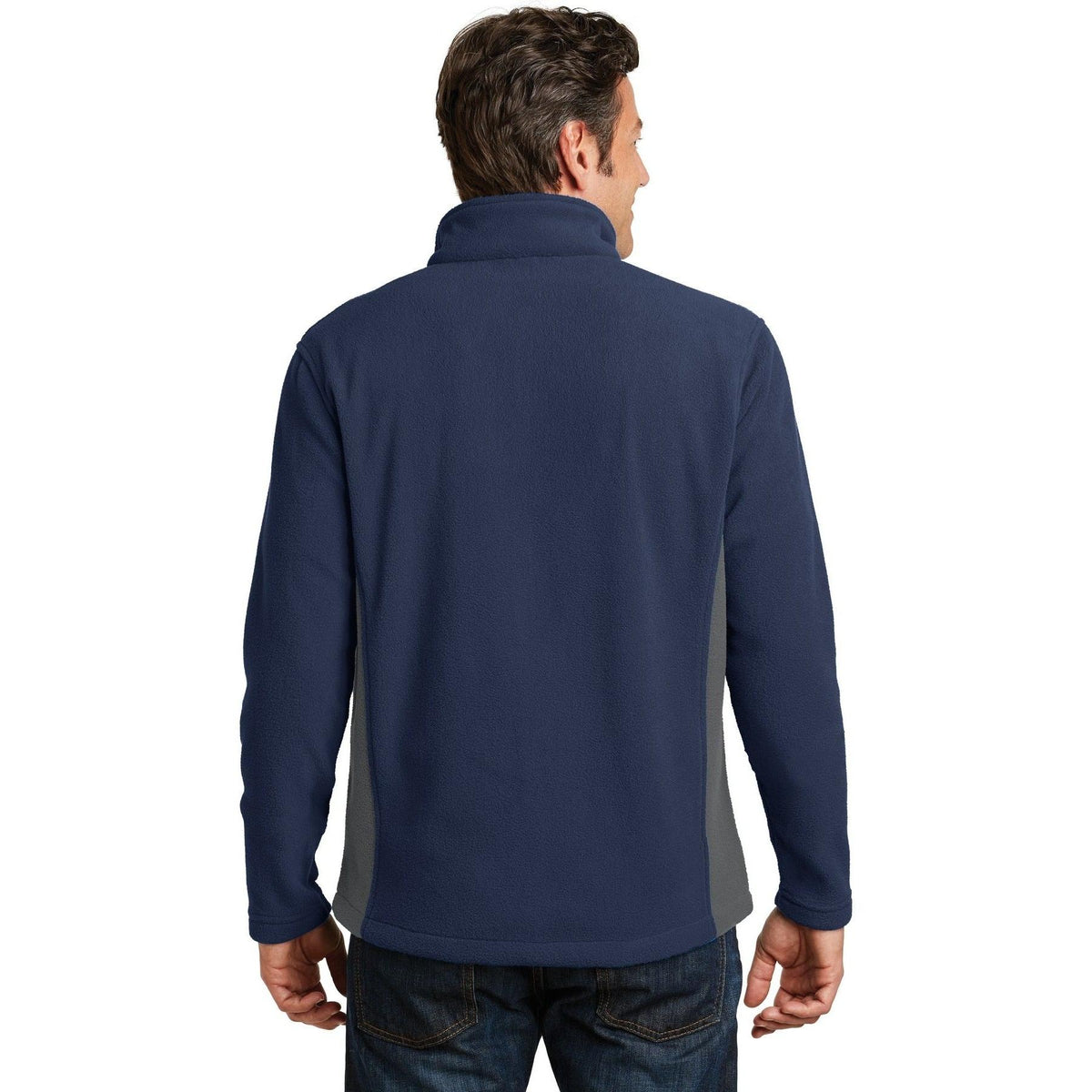 no-logo Port Authority Colorblock Value Fleece Jacket-Active-Port Authority-Thread Logic