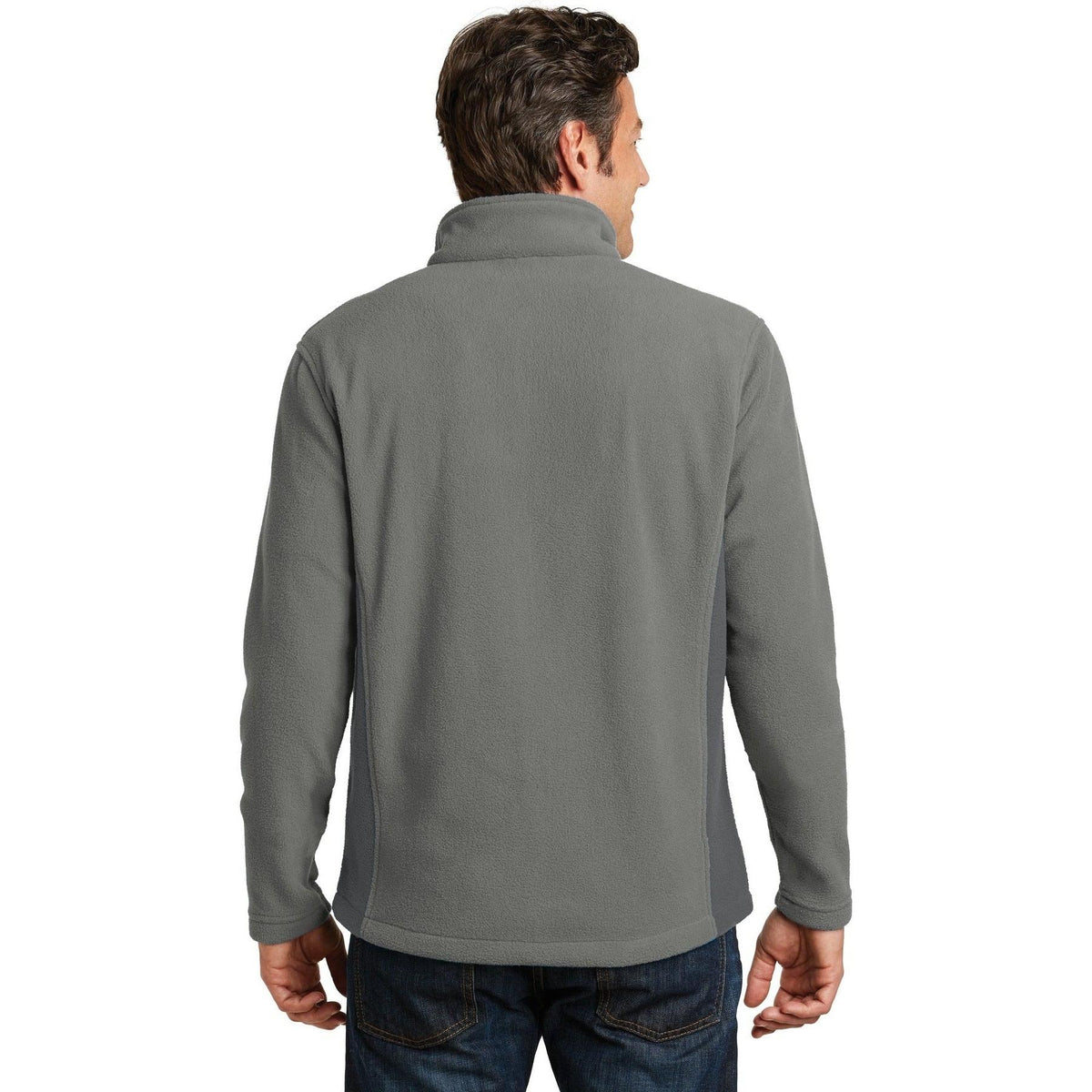 no-logo Port Authority Colorblock Value Fleece Jacket-Active-Port Authority-Thread Logic