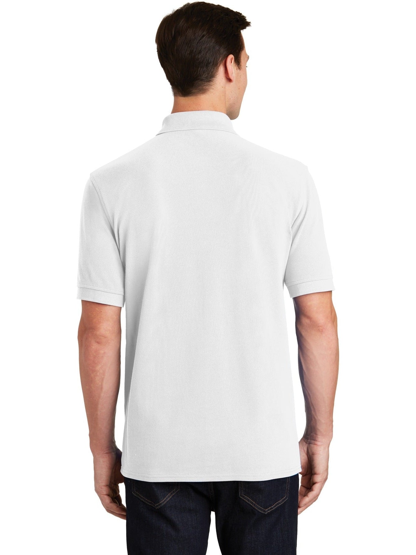 no-logo Port Authority Combed Ring Spun Pique Polo-Regular-Port Authority-Thread Logic