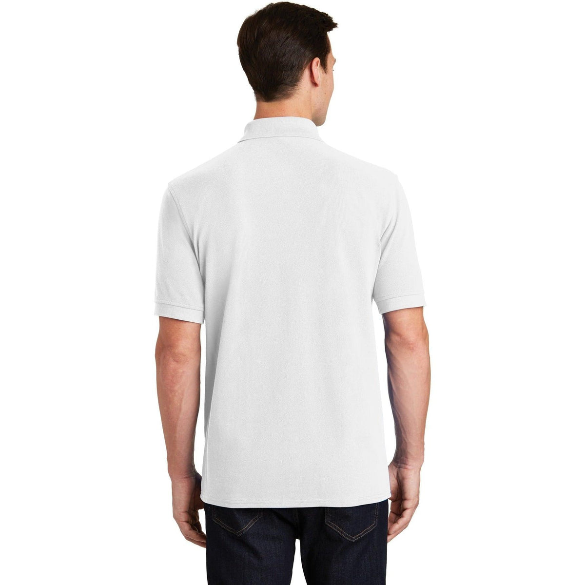 no-logo Port Authority Combed Ring Spun Pique Polo-Regular-Port Authority-Thread Logic