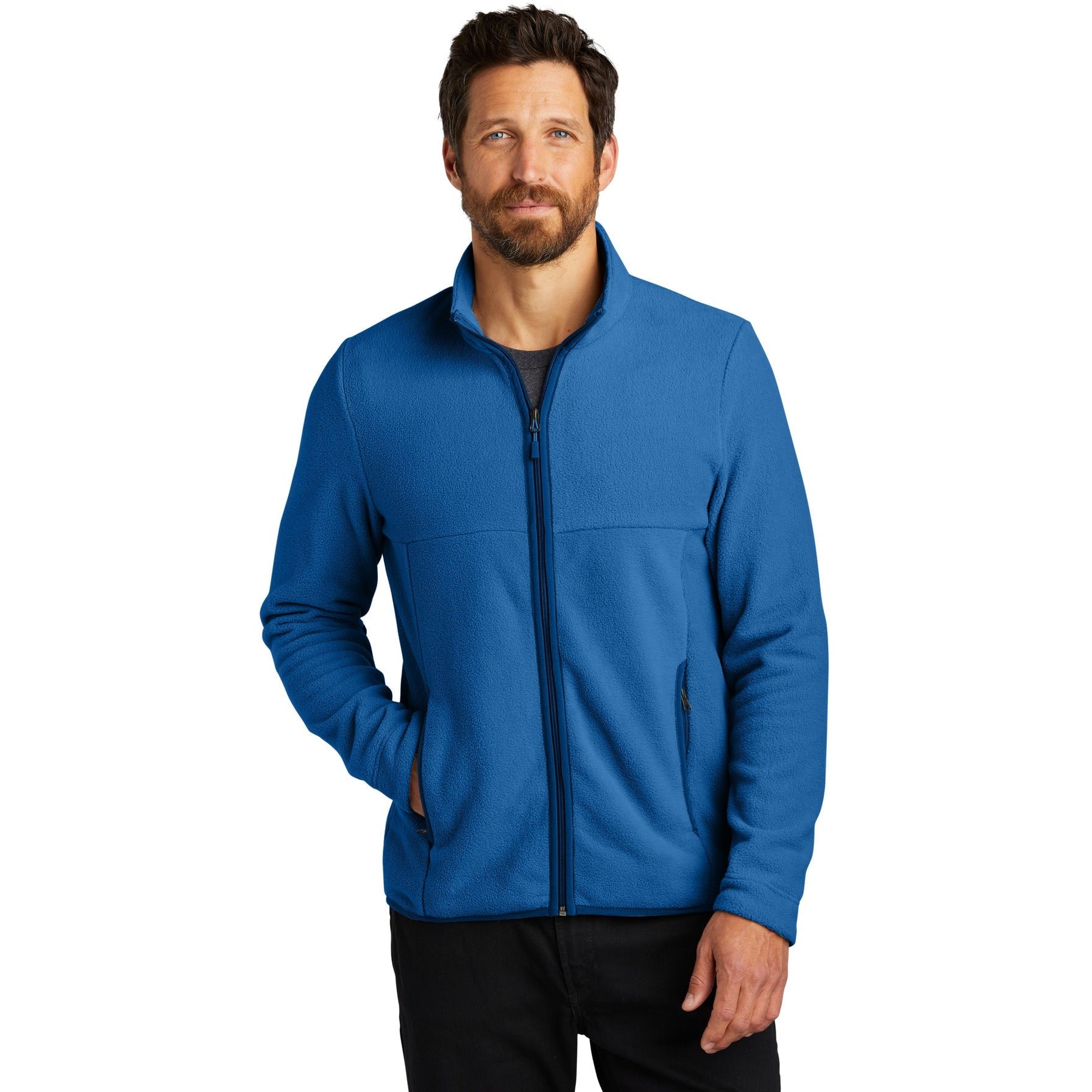 no-logo Port Authority Connection Fleece Jacket-Apparel-Port Authority-Thread Logic