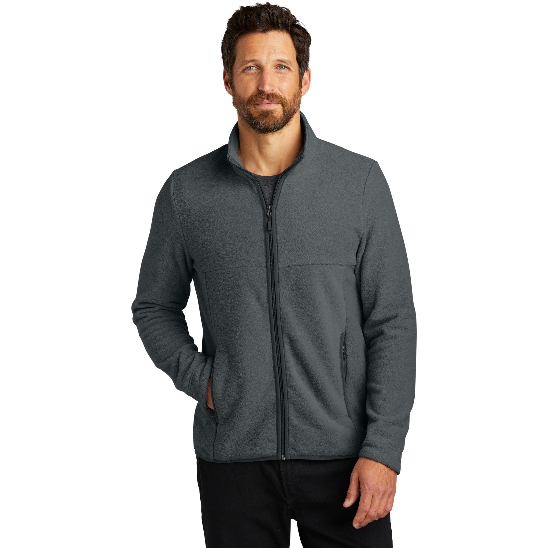 no-logo Port Authority Connection Fleece Jacket-Apparel-Port Authority-Thread Logic