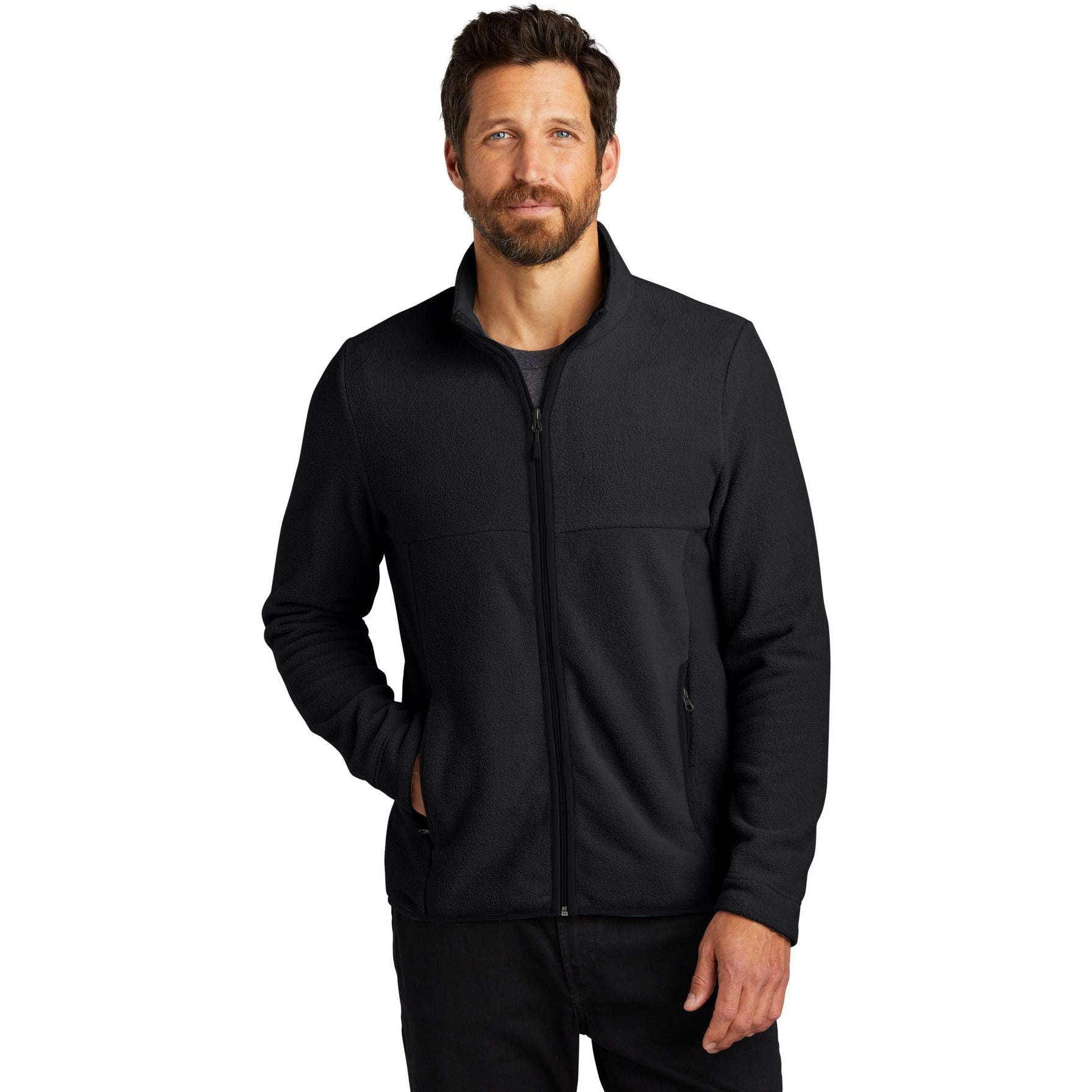 no-logo Port Authority Connection Fleece Jacket-Apparel-Port Authority-Thread Logic