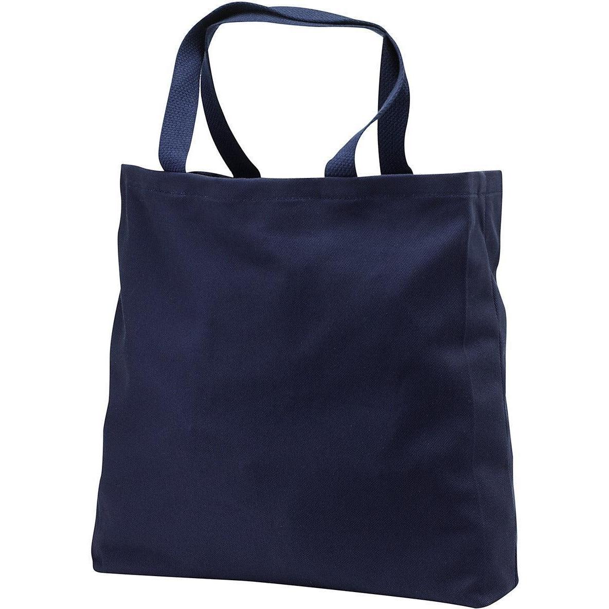 no-logo Port Authority Convention Tote-Bags-Port Authority-Navy-Thread Logic