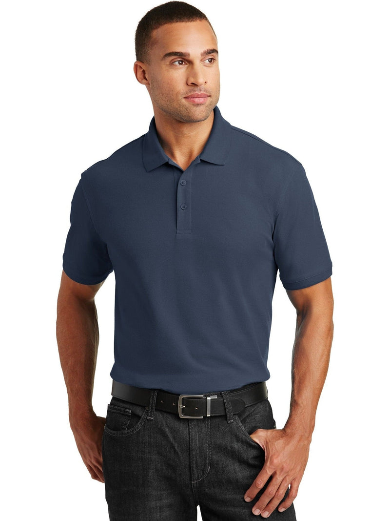 no-logo Port Authority Core Classic Pique Polo-Regular-Port Authority-Thread Logic