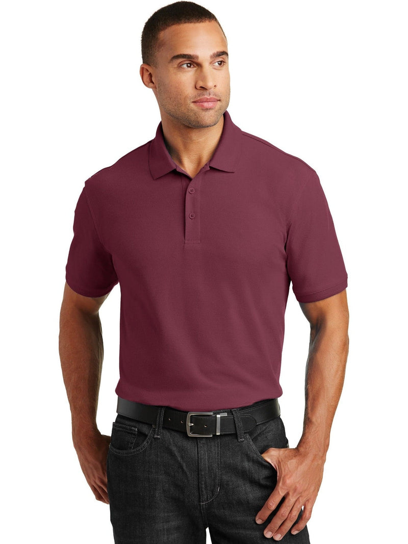 no-logo Port Authority Core Classic Pique Polo-Regular-Port Authority-Thread Logic