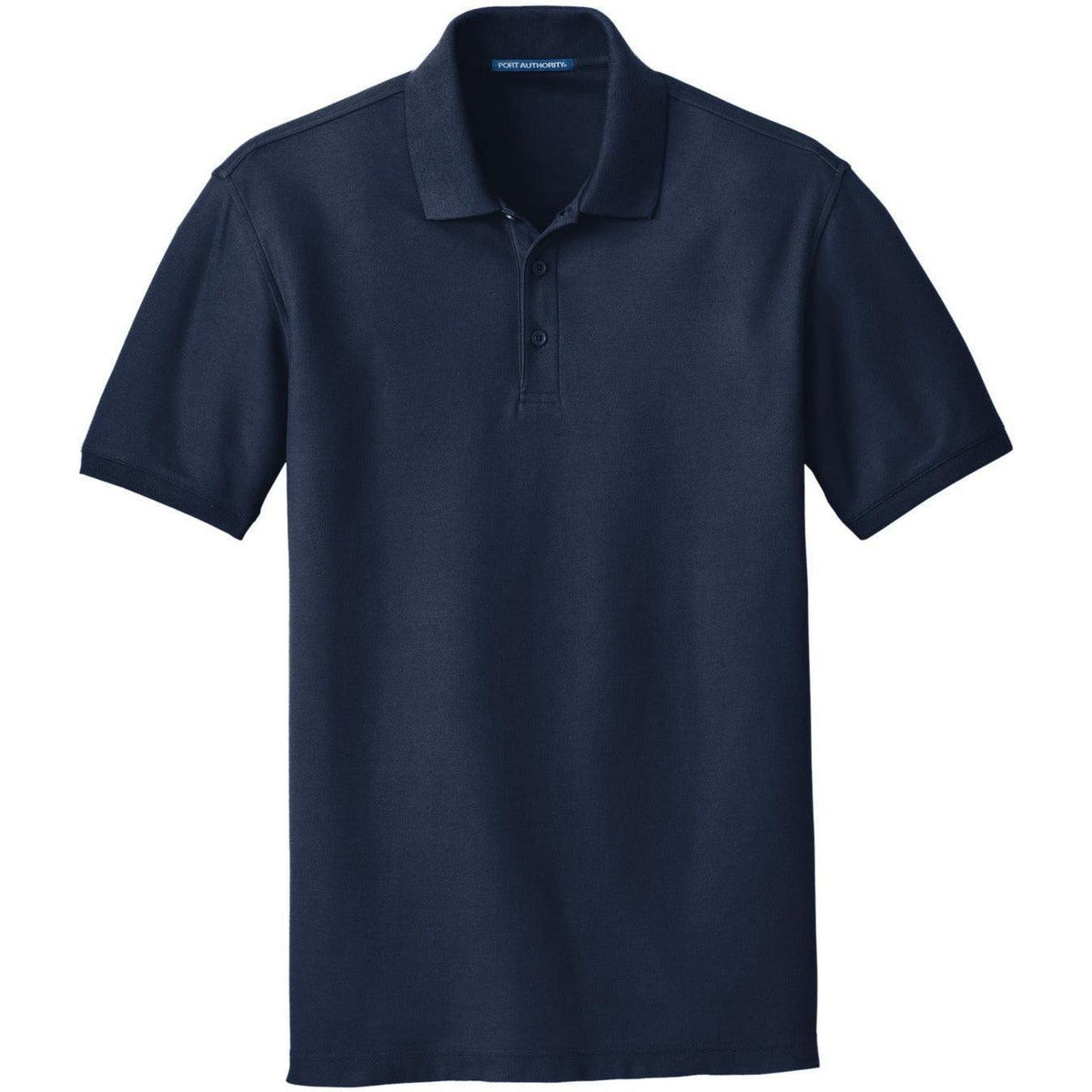 no-logo Port Authority Core Classic Pique Polo-Regular-Port Authority-River Blue Navy-S-Thread Logic