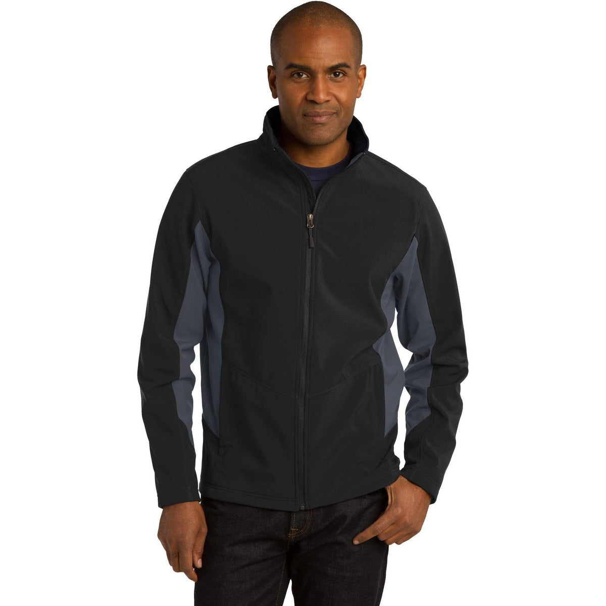 no-logo Port Authority Core Colorblock Soft Shell Jacket-Regular-Port Authority-Thread Logic