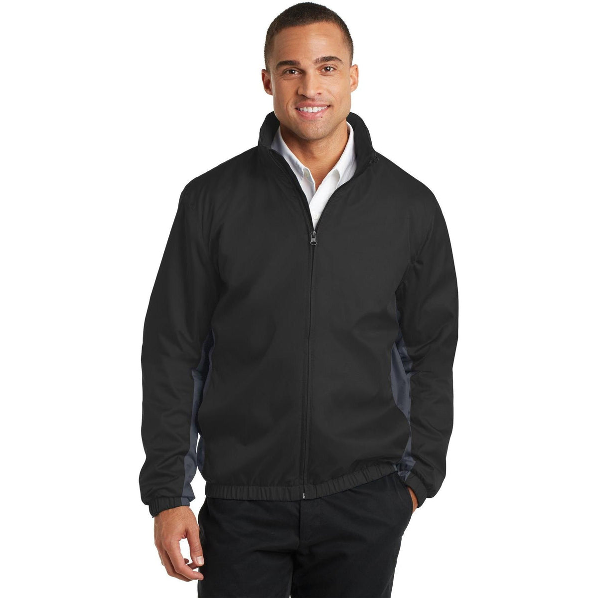 no-logo Port Authority Core Colorblock Wind Jacket-Discontinued-Port Authority-Thread Logic